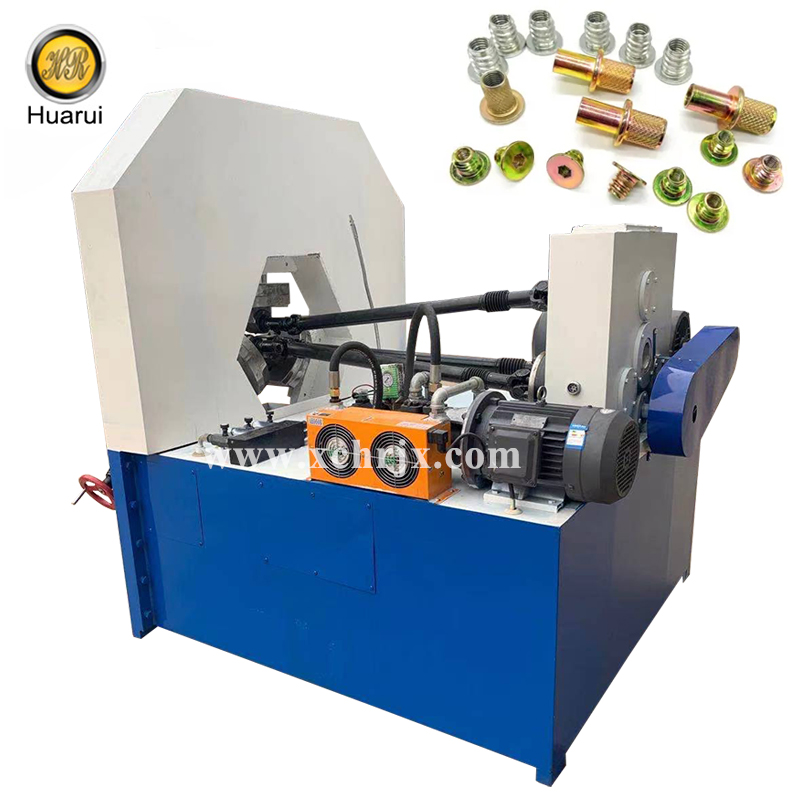 Fully Automatic Three-Axis Pipe Screw Thread Rolling Machine