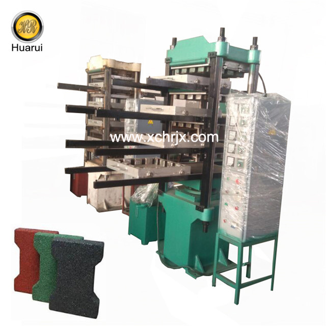 Automatic Rubber Tile Making Machine For Sale 