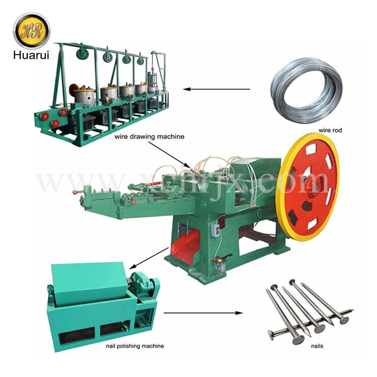 Z94-5.5C Iron Nail Making Machine for 3"-6" Nails